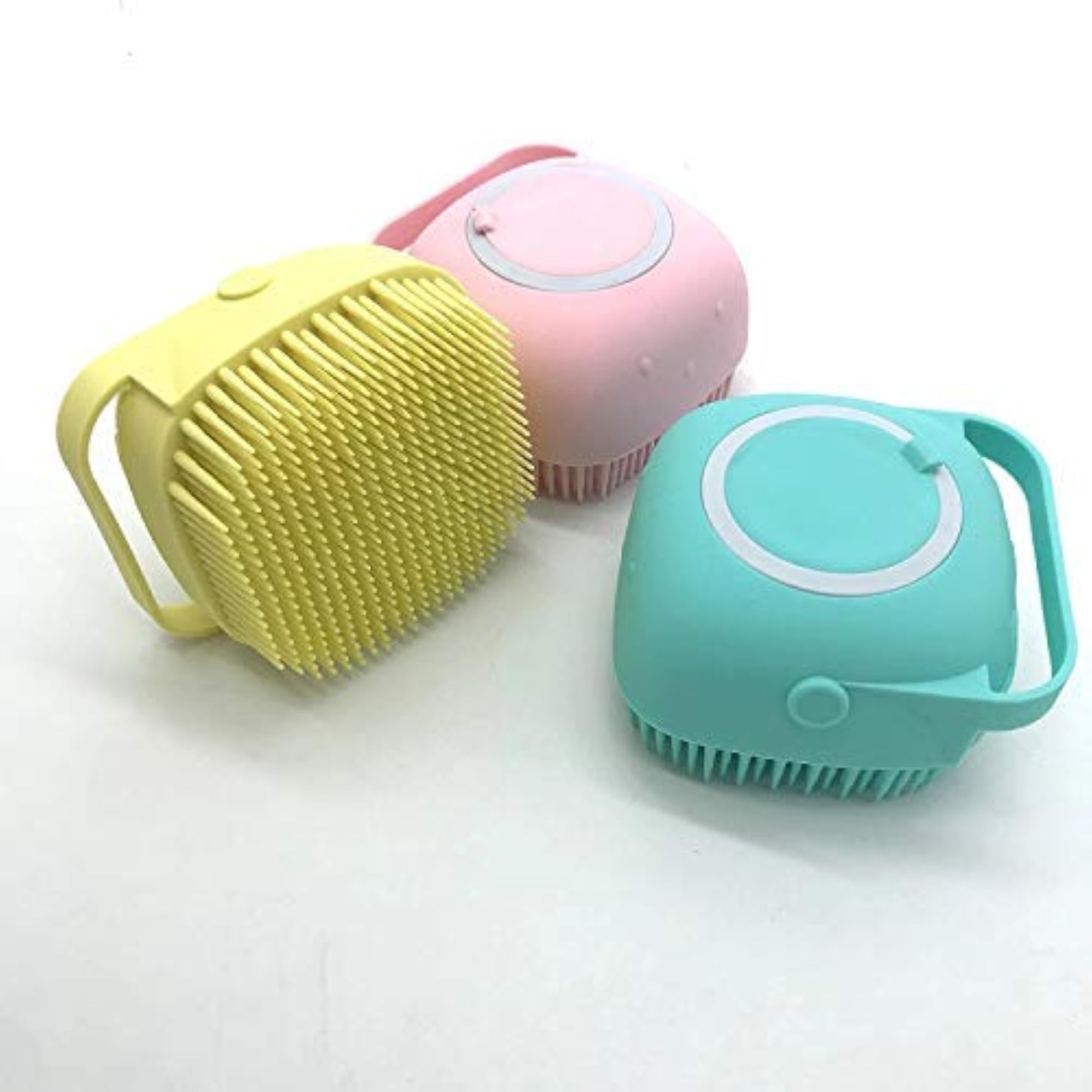 Multifunctional Bath Brush with Hook, Soft Silicone